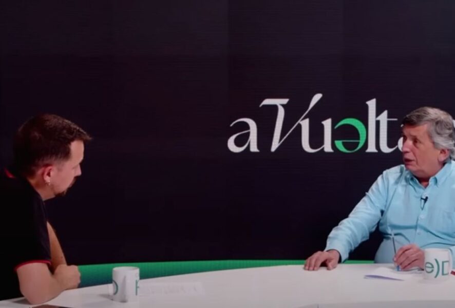 Lautaro Carmona y Pablo Iglesias