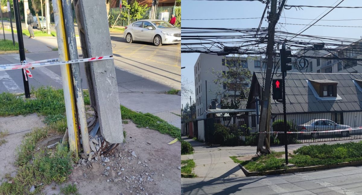 Poste en Ñuñoa