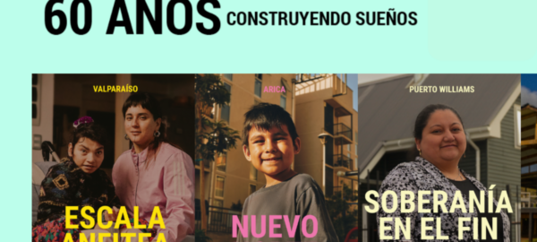 Portada y protagonistas del documental Construyendo Cambios.