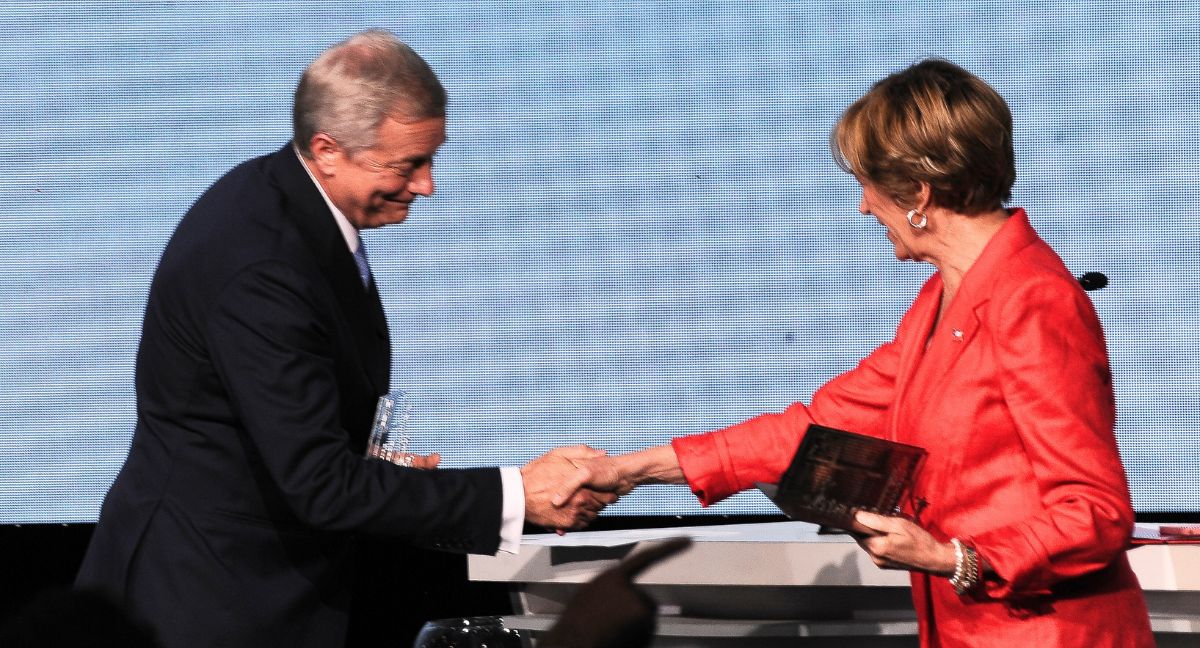José Antonio Kast y Evelyn Matthei