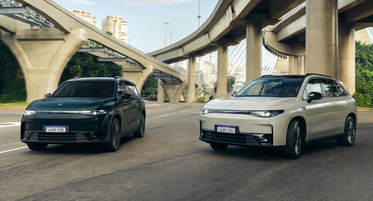 Leapmotor C10, SUV eléctrico y ultra-híbrido presentado por Stellantis en Chile