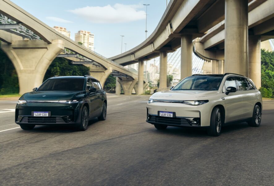 Leapmotor C10, SUV eléctrico y ultra-híbrido presentado por Stellantis en Chile