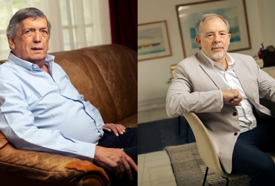 Lautaro Carmona y Guido Girardi