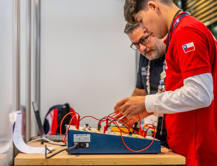 Estudiante participante de Worldskills Americas