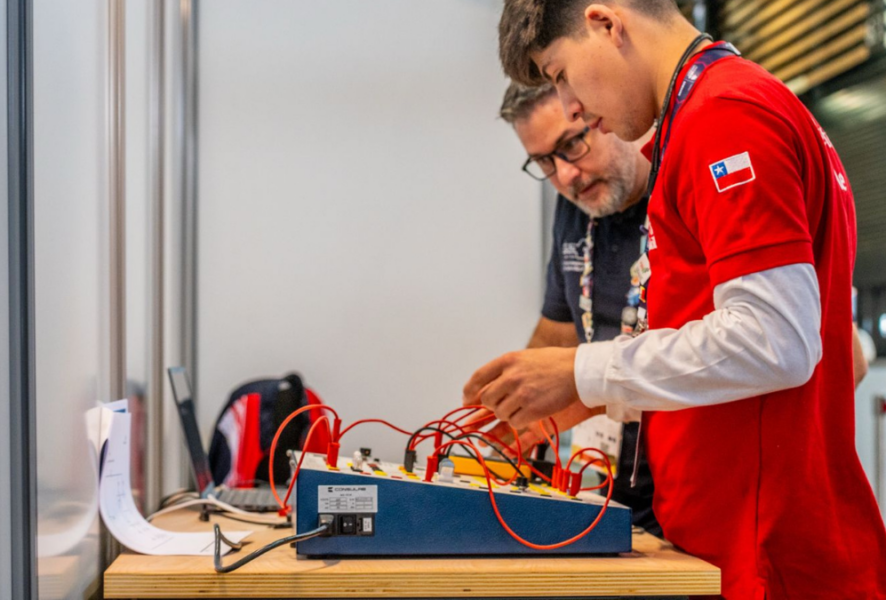 Estudiante participante de Worldskills Americas