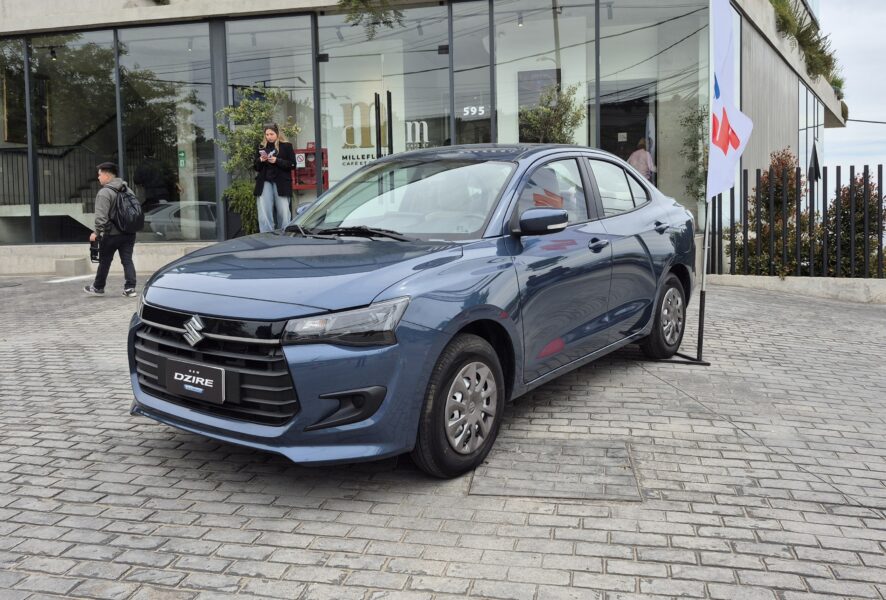 El nuevo Suzuki Dzire. Es la cuarta generación del modelo.