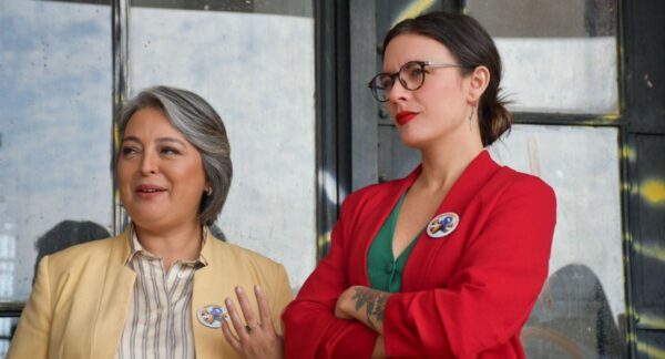Jeannette Jara y Camila Vallejo