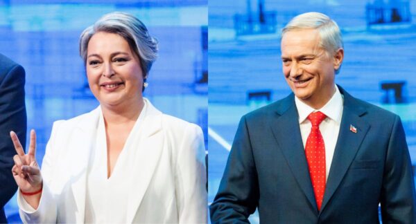 Jeannette Jara y José Antonio Kast