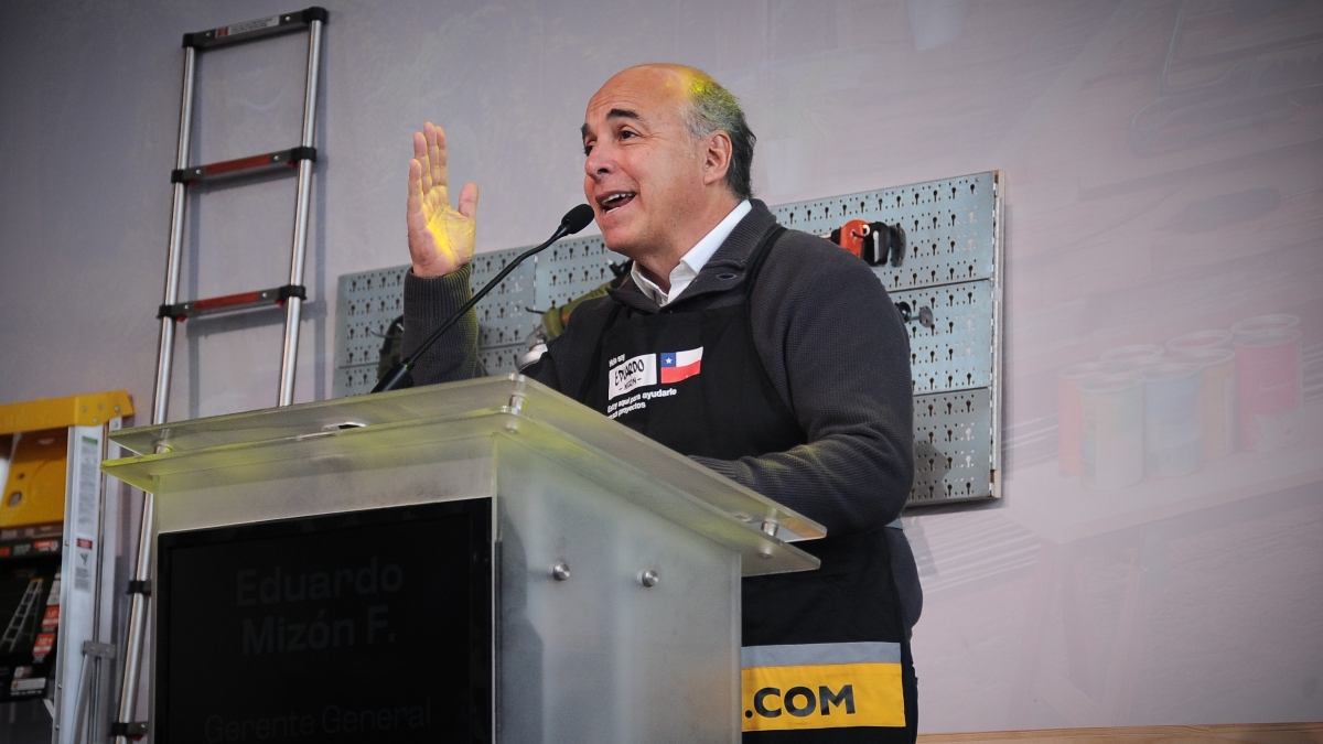 Histórico cambio en Sodimac: Eduardo Mizón deja la gerencia general tras dos décadas liderando la empresa