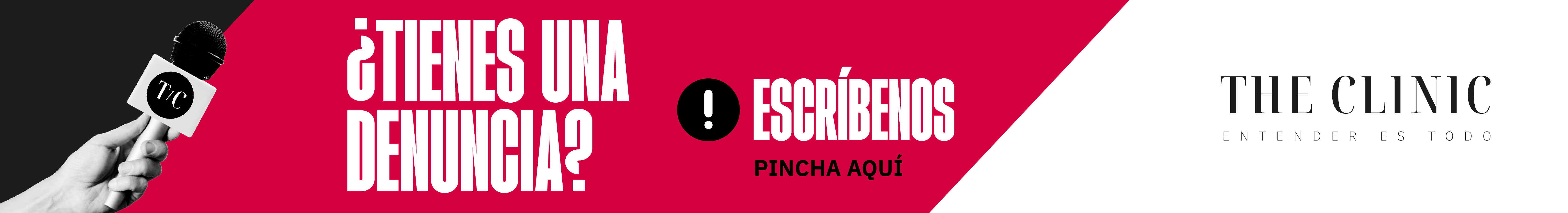 Formulario de denuncias The Clinic