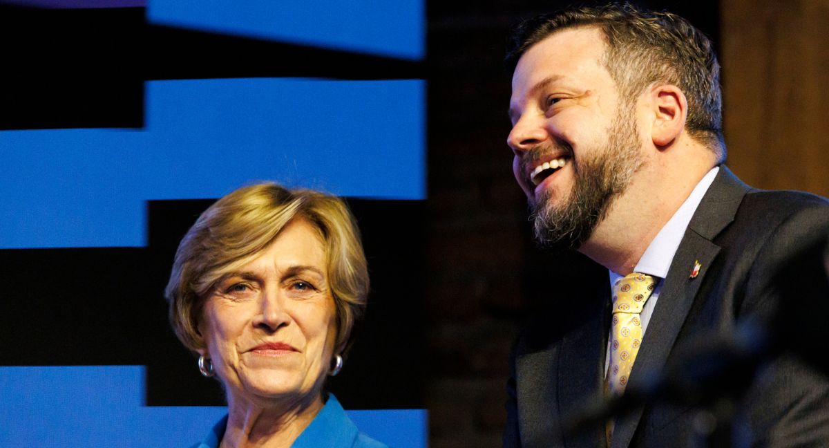 Evelyn Matthei y Johannes Kaiser en debate Archi
