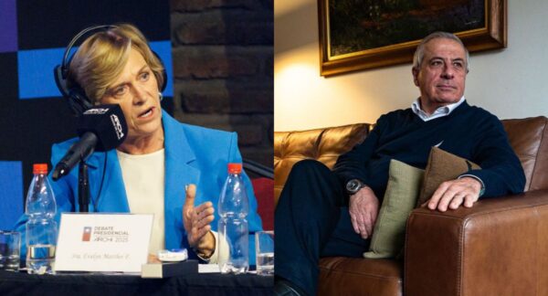 Evelyn Matthei y Jaime Mañalich