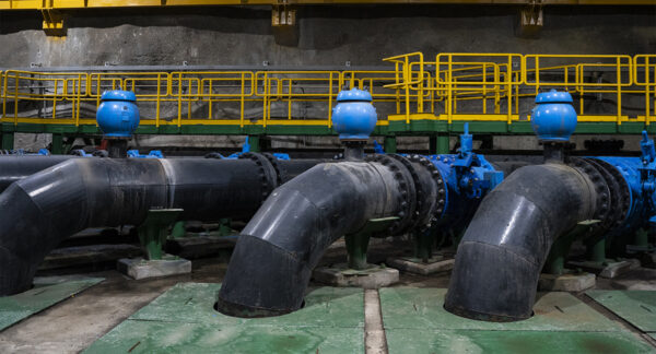 Planta de aguas servidas en Maipú
