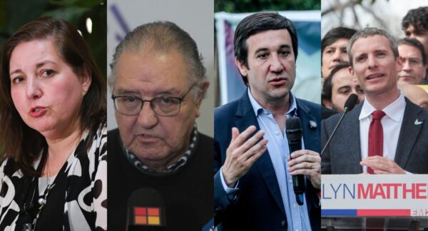 Vodanovic, Huenchumilla, Ramírez y Santa Cruz