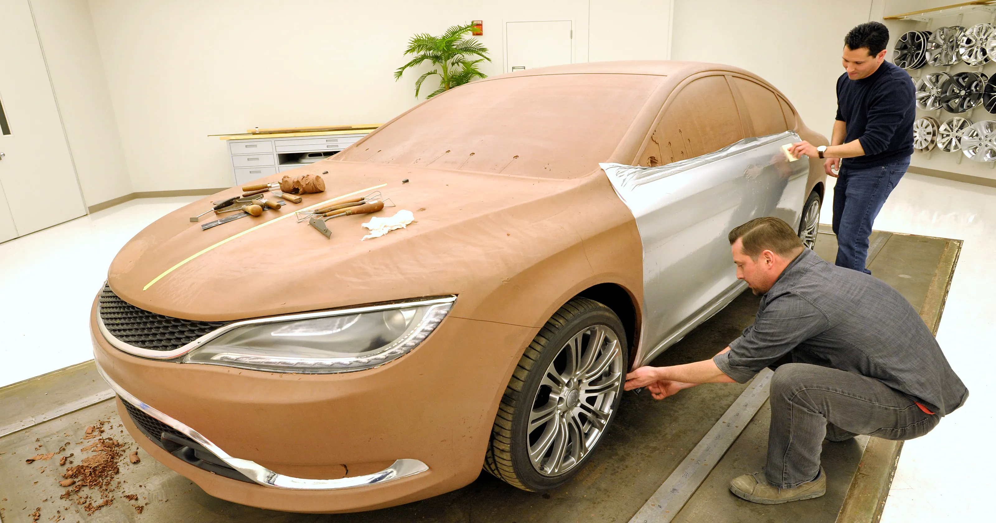 arcilla en el diseño automotriz
