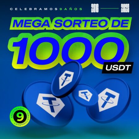 Anuncio del sorteo de CryptoMarket
