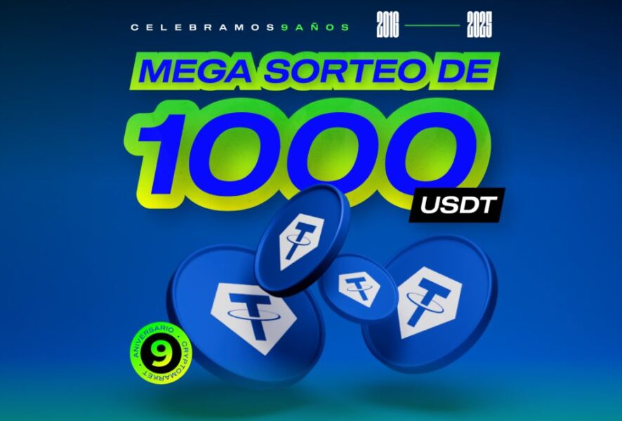Anuncio del sorteo de CryptoMarket