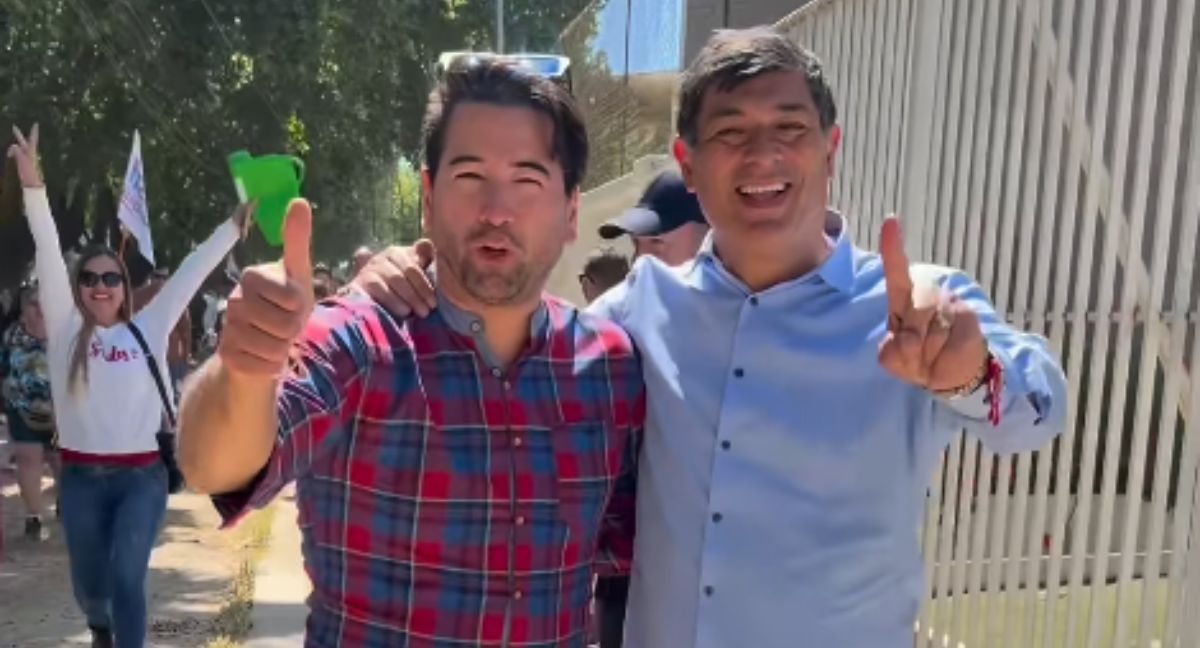 Javier Olivares y Franco Parisi