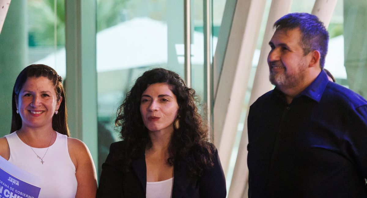 Javiera Milla, Camila Miranda y Darío Quiroga (2)