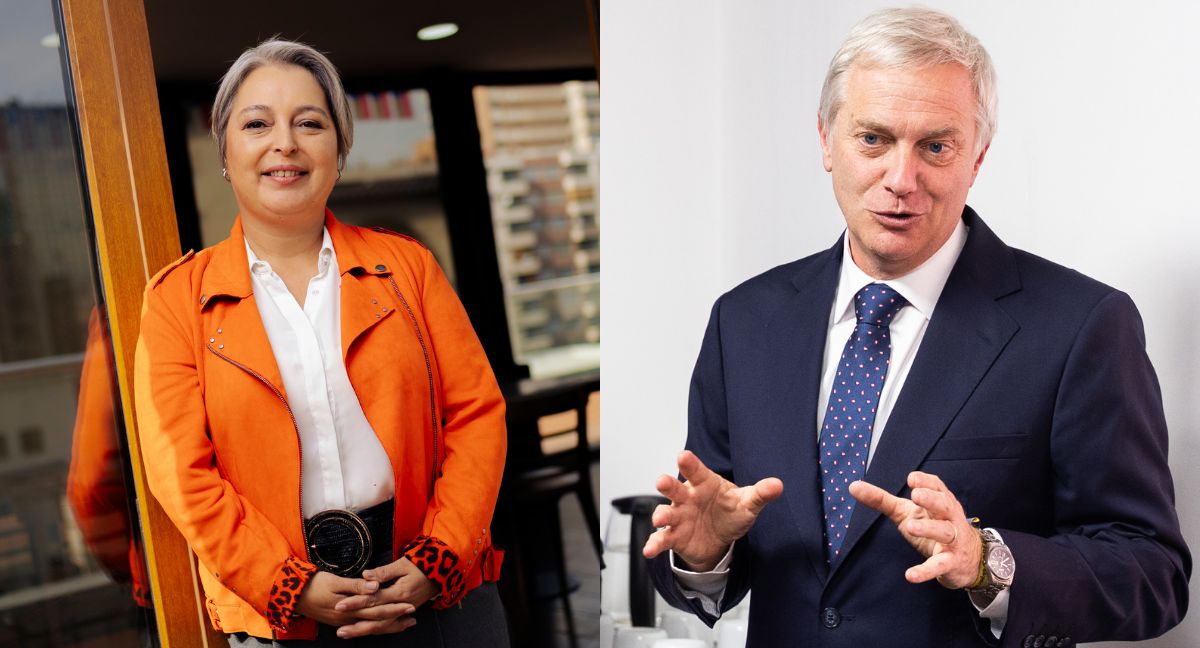 Jeannette Jara y José Antonio Kast (3)