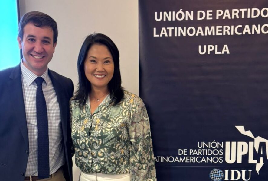 Guillermo Ramírez y Keiko Fujimori