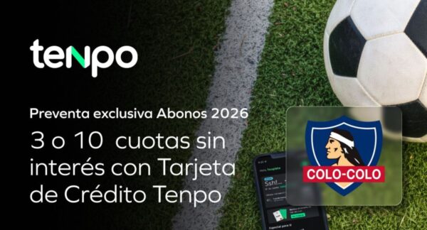 Colo-Colo tendrá Tenpo como medio oficial de pago.
