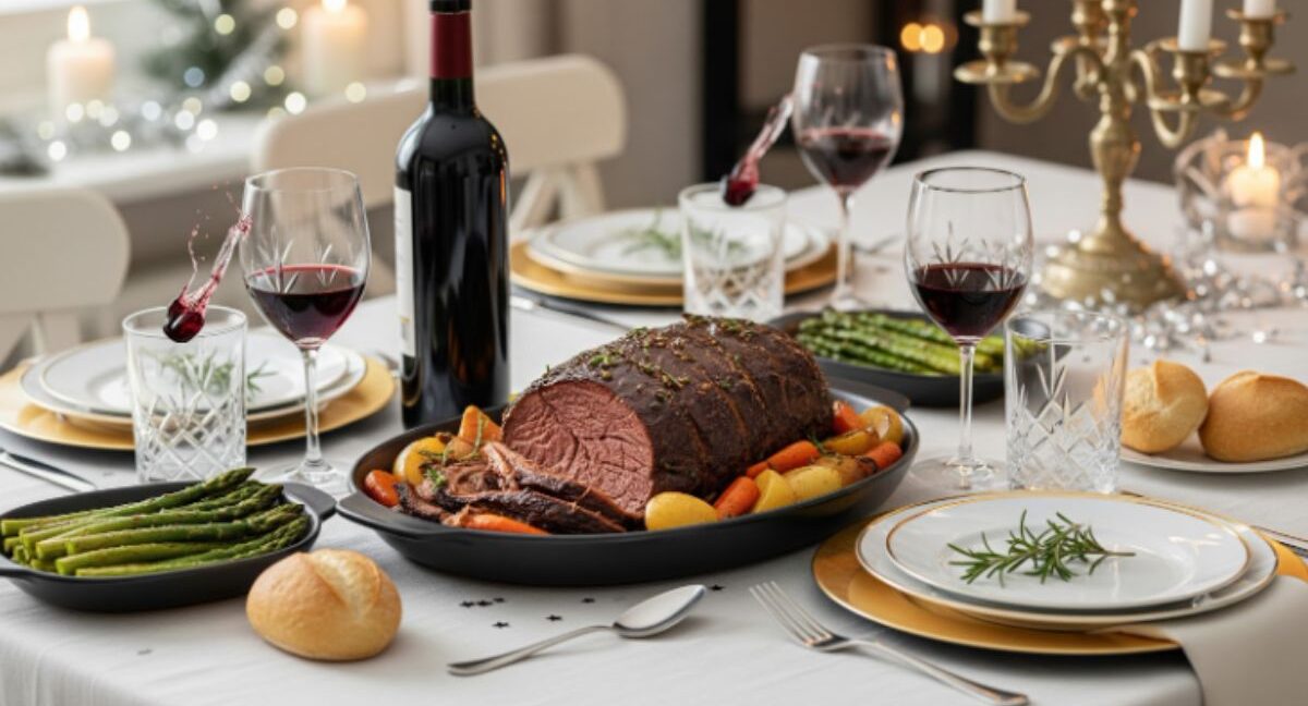 Receta de cómo hacer carne para año nuevo.