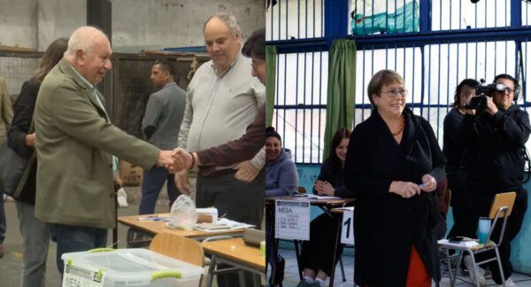 Voto de Lagos y Bachelet en segunda vuelta