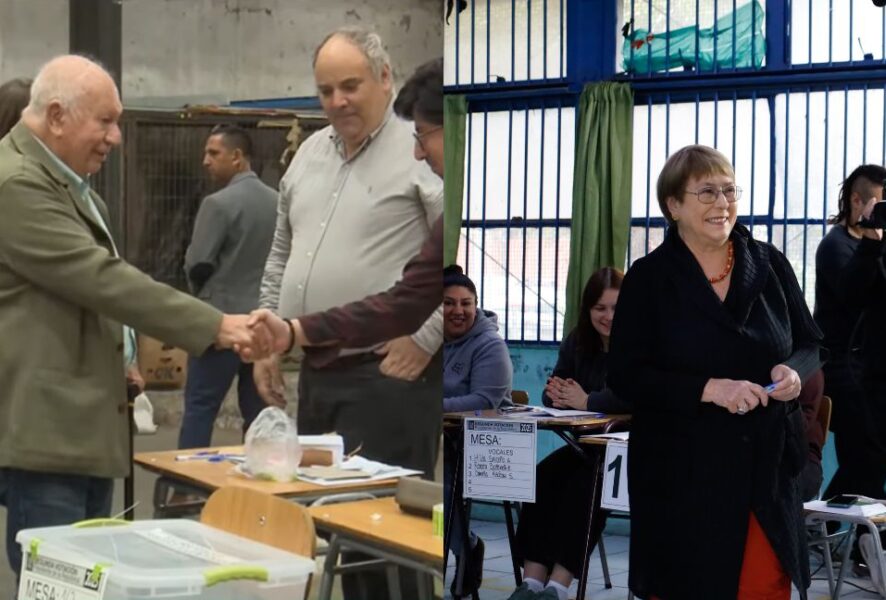 Voto de Lagos y Bachelet en segunda vuelta