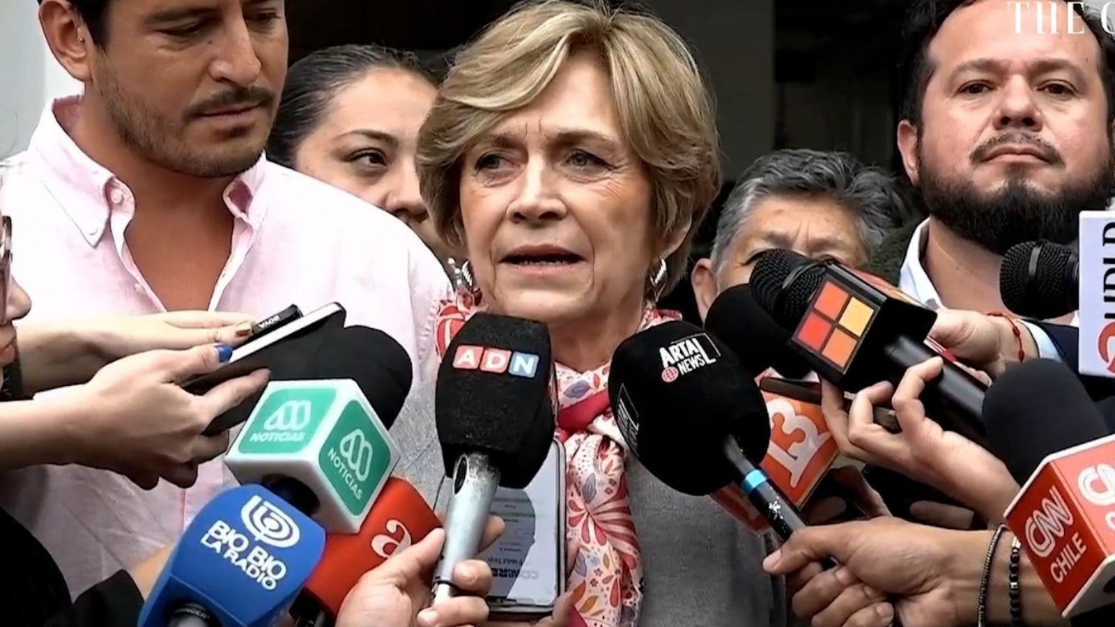 Evelyn Matthei cuestiona acusación constitucional 