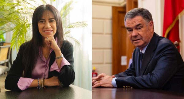 Paulina Núñez y Manuel José Ossandón, de RN