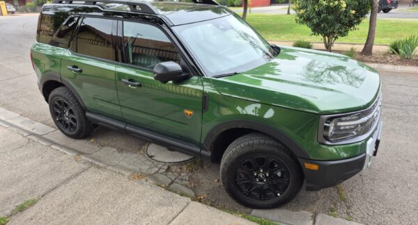 prueba de manejo del Ford Bronco Sport Badlands