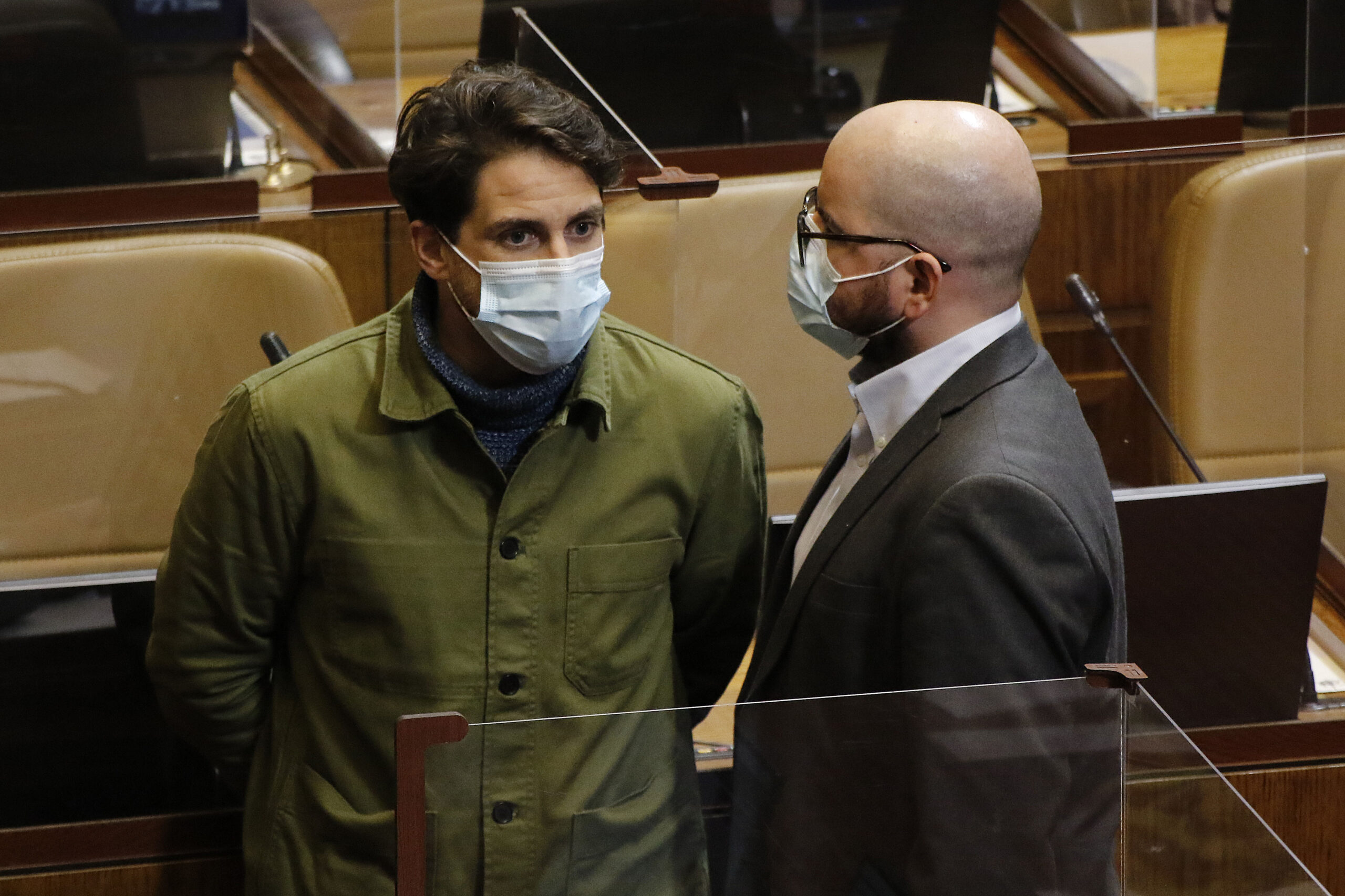 Gonzalo Winter y Giorgio Jackson 