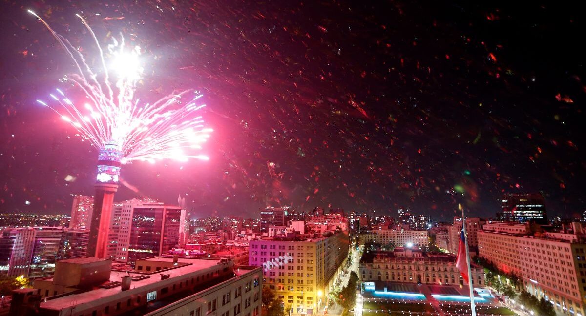 Año nuevo en la Torre Entel