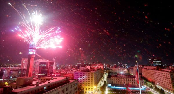 Año nuevo en la Torre Entel