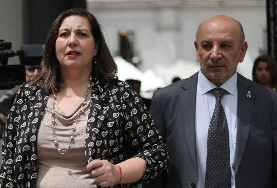 Paulina Vodanovic y Juan Luis Castro