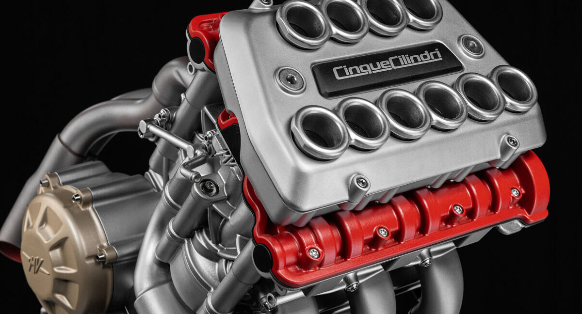 motor MV Agusta VR5 Cinque Cilindri