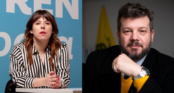 Constanza Martínez y Johannes Kaiser