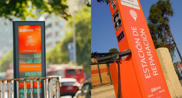 Innovaciones ciclovía Alameda