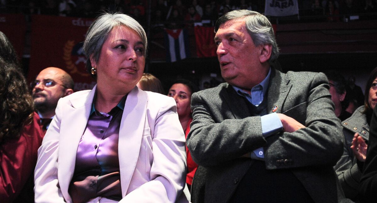 Jeannette Jara y Lautaro Carmona