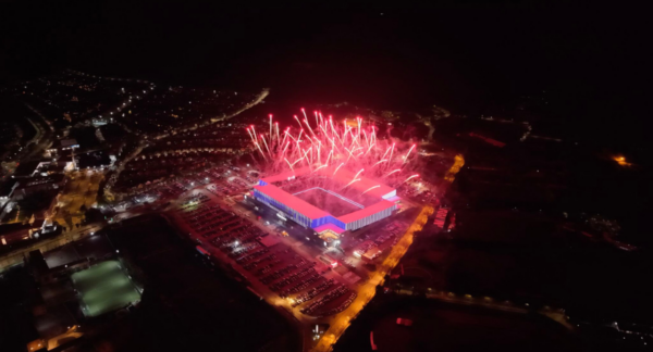 Ejemplo de 5G aplicado en evento en vivo.