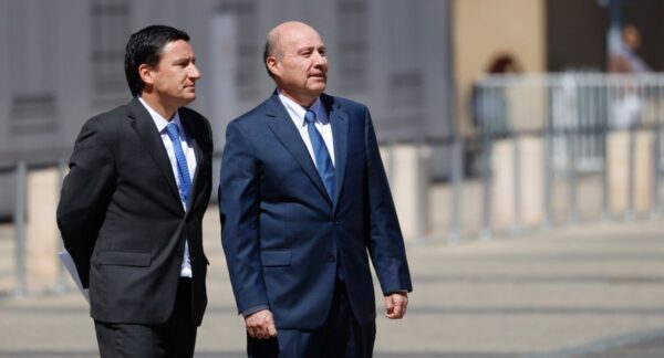 Arturo Squella y Jorge Quiroz