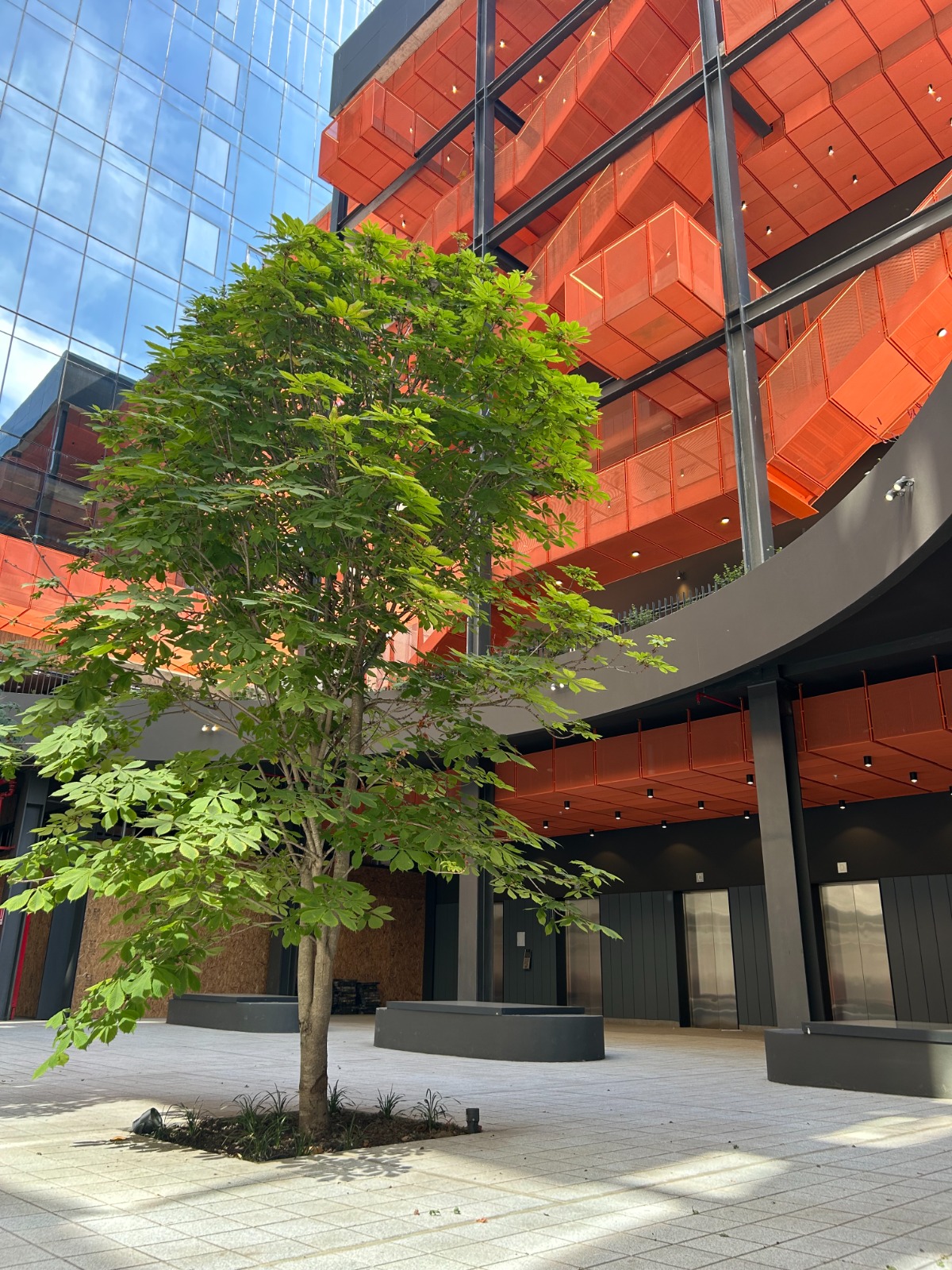 Nuevo edificio en Las Condes