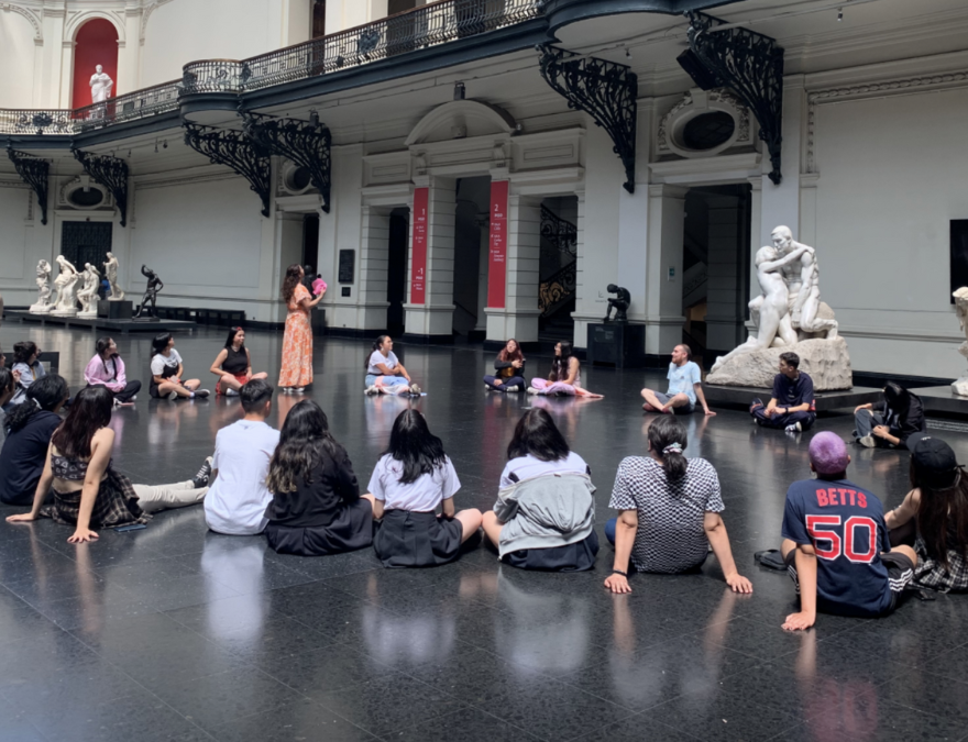 Talleres de Santiago en 100 palabras.