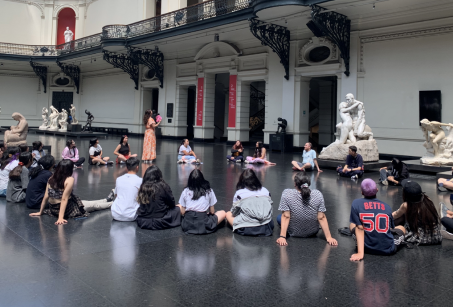Talleres de Santiago en 100 palabras.