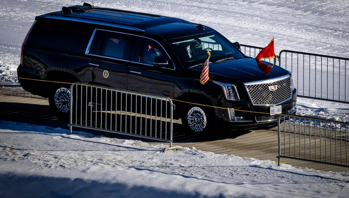 vehículo presidencial de Donald Trump