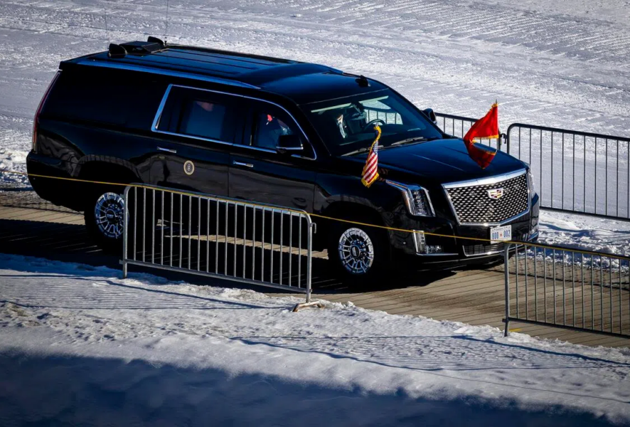 vehículo presidencial de Donald Trump