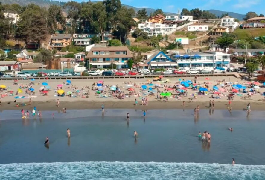Playa El Abanico de Maitencillo