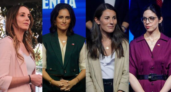 Mara Sedini, María Jesús Wulf, María Paz Arzola y Francisca Toledo