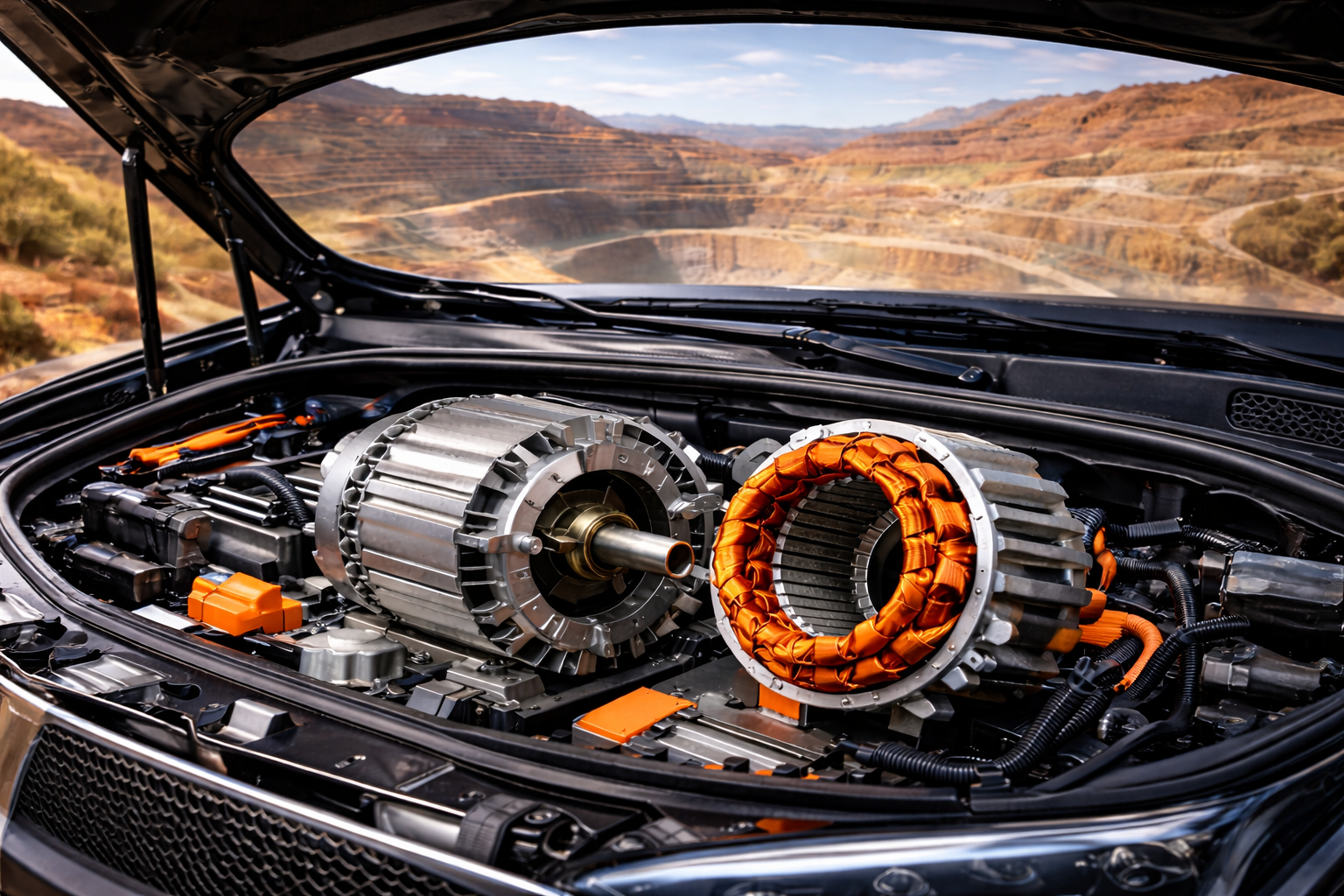sustitución del cobre en motores eléctricos